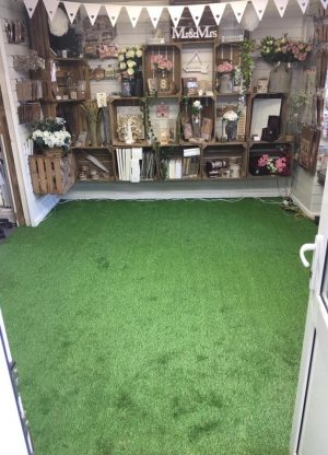 Artifical Grass Flooring Job