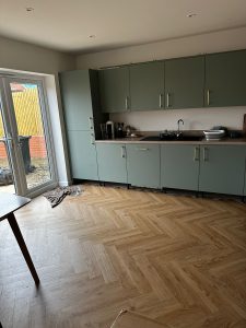 Brampton Chase Herringbone Flooring