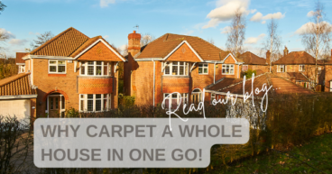 Carpet a whole house in one go
