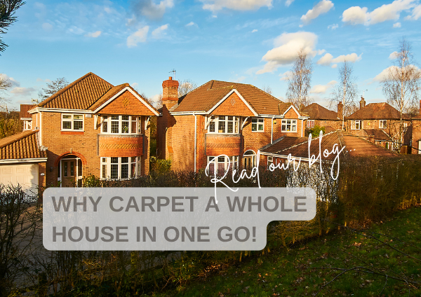 Carpet a whole house in one go